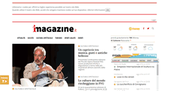 Desktop Screenshot of imagazine.it