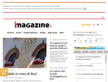 Tablet Screenshot of imagazine.it